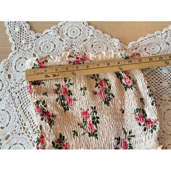 Happy x Nature Women’s XS Dress smocked Floral Boho By Kate Hudson - Picture 7 of 10